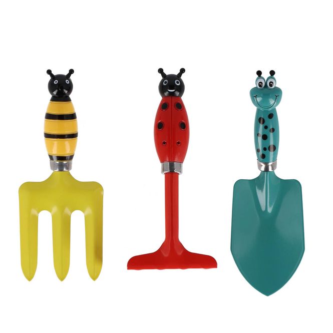 Hovedbilde Barnas hageredskaper - sett med insekt