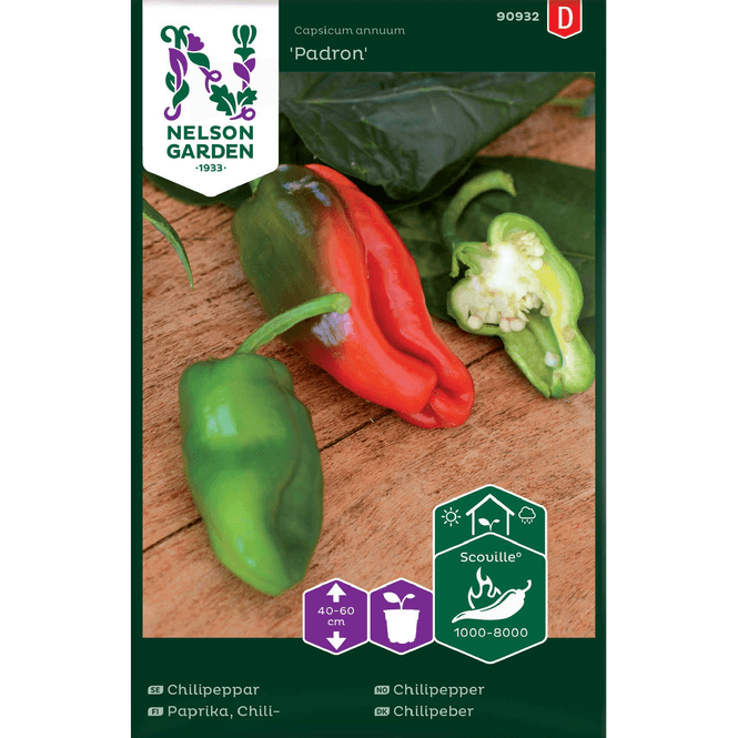 Hovedbilde Chilipepper 'Padron'