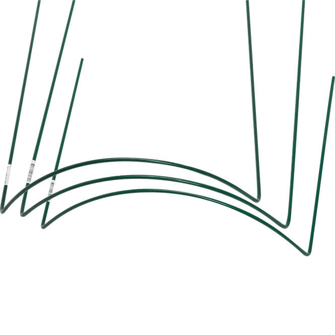 Hovedbilde Buskstøtte i metall, grønn