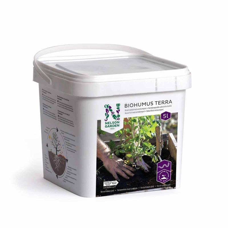 Biohumus Terra,vermikompost 5 liter