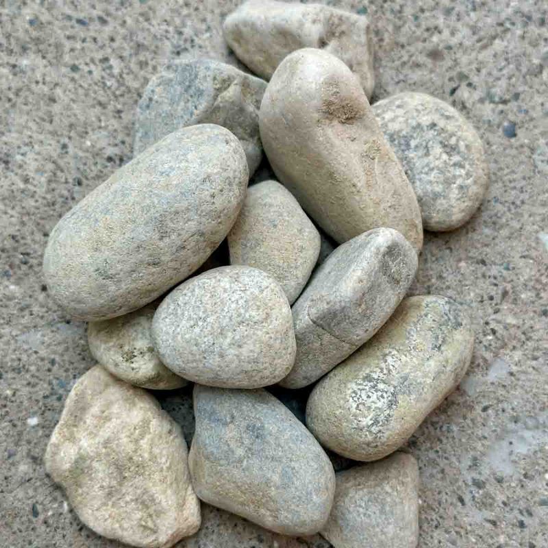 Dekorstein, naturstein rund