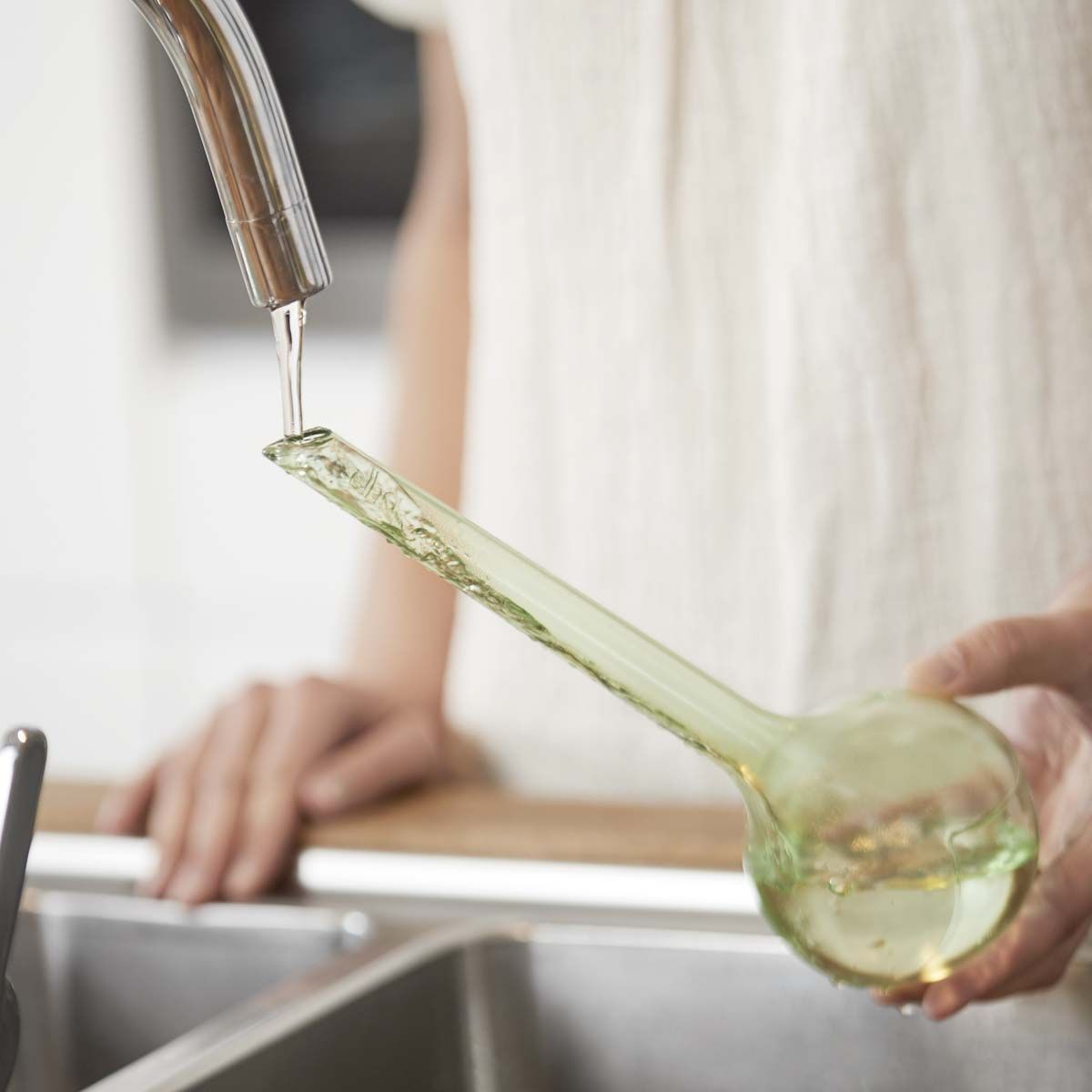 Selv-vanning 'aqua care' grønn 2stk