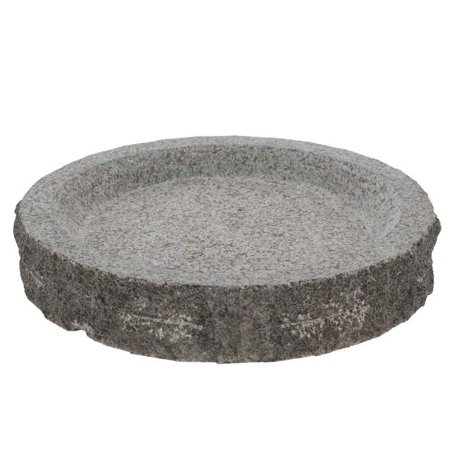 Hovedbilde Fuglebad, Granitt rund