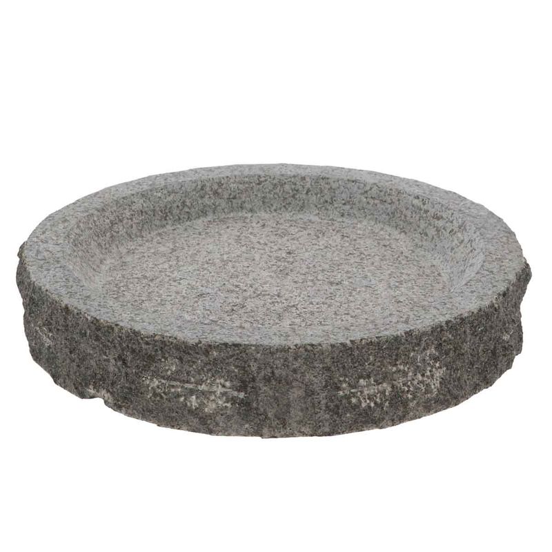 Fuglebad, Granitt rund