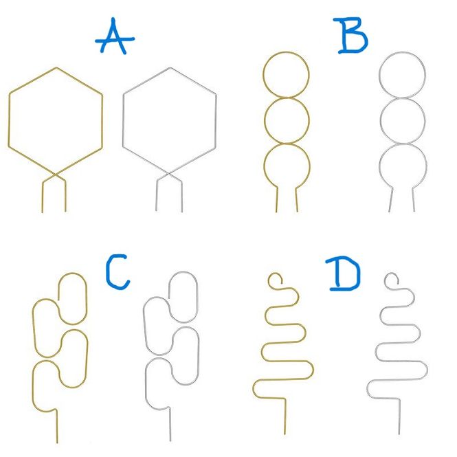 Hovedbilde Plantestøtte, geometrisk